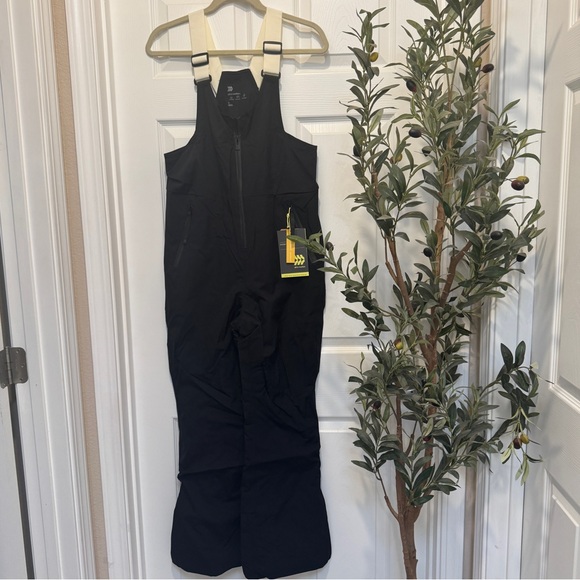 Snow Bib Pants - All in Motion Black - Picture 1 of 8